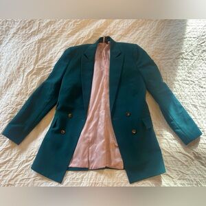 Gorgeous teal TopShop blazer